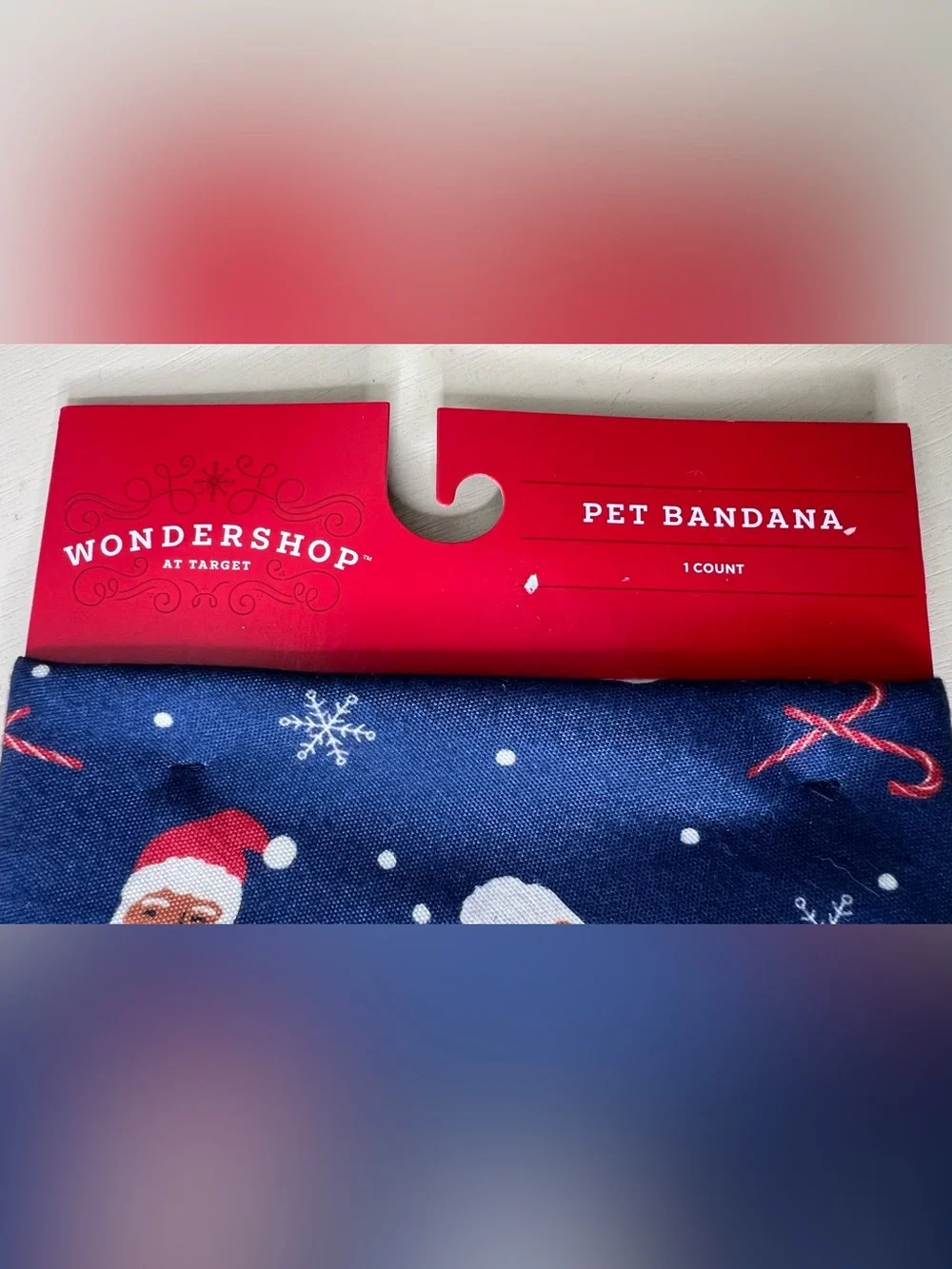 Brand New-Wondershop Pet/Dog Santa Claus Bandana